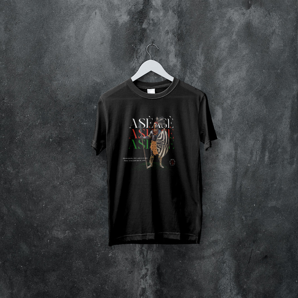 FOR THE ANCESTORS THAT FOUGHT BACK! RED, BLACK & GREEN MEN'S T-SHIRT