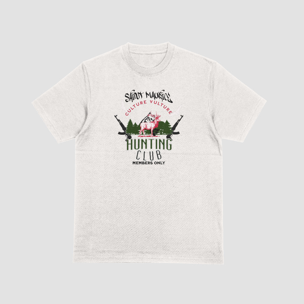 CULTURE VOULTURE HUNTING CLUB MEN'S T-SHIRT