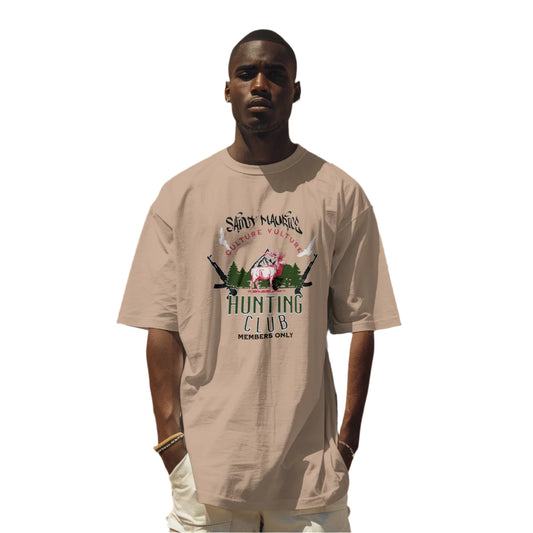 T-SHIRT HOMME DU CLUB DE CHASSE AUX VAUTOURS CULTURE