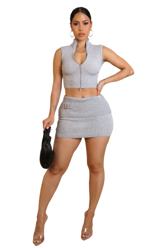 Playful Distraction Skort Set