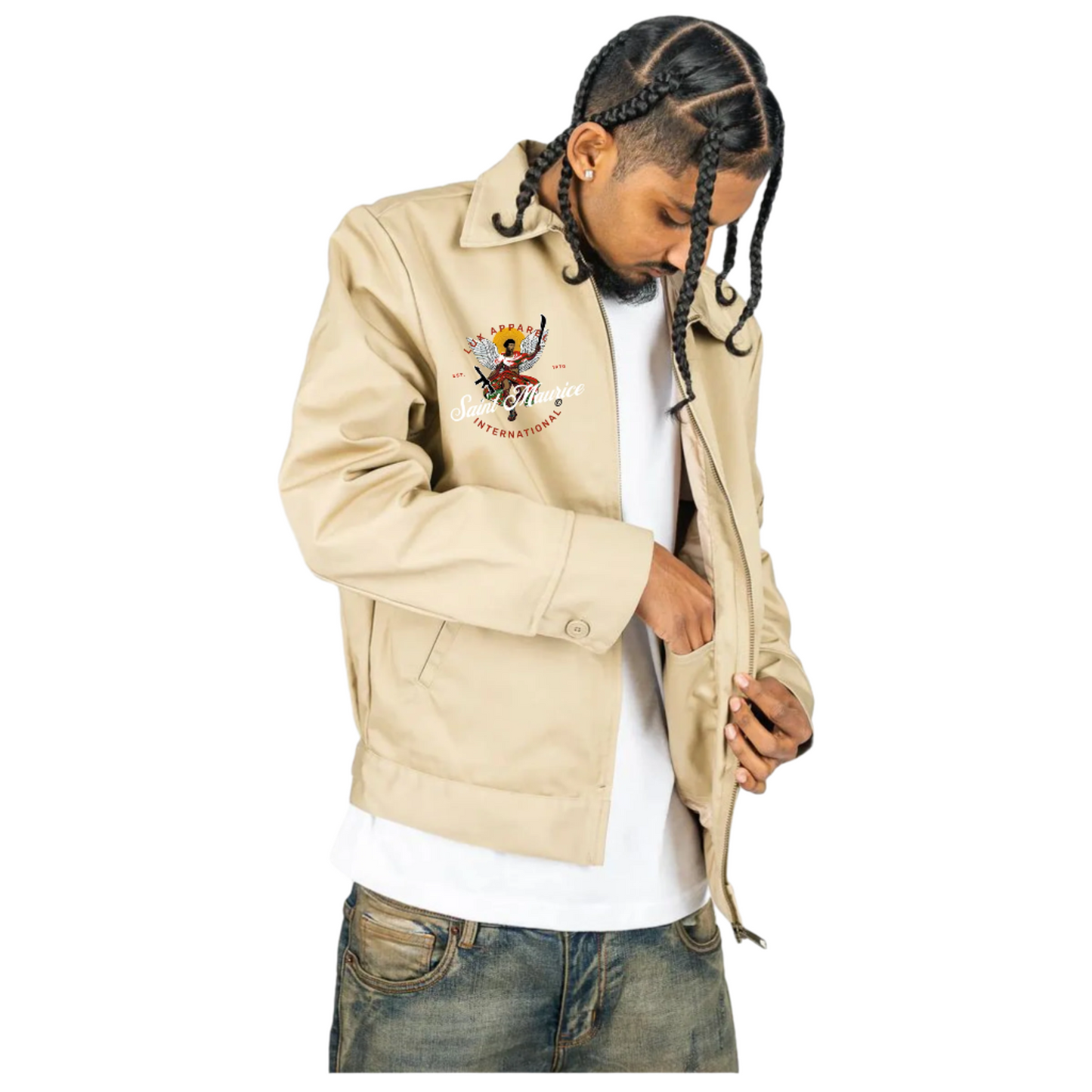 SAINT MAURICE MEN;S CREW JACKET