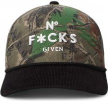 NO F*CKS GIVEN CAMOUFLAGE BASEBALL HAT